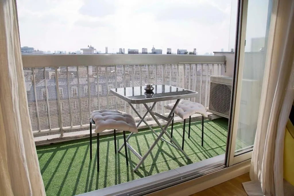 Daire Perfect Modern High Floor Apt With All Paris View Fransa