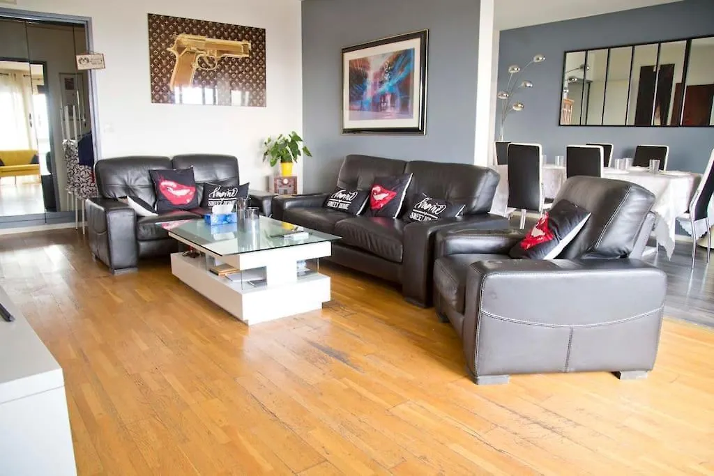 Perfect Modern High Floor Apt With All Paris View Franciaország